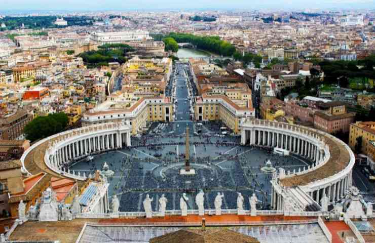 Il panorama visto da San Pietro