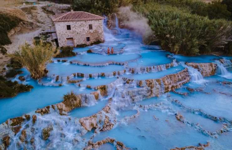 Le terme di Saturnia in Toscana