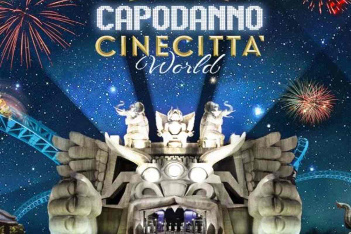 capodanno 2024 romano cinecittà world
