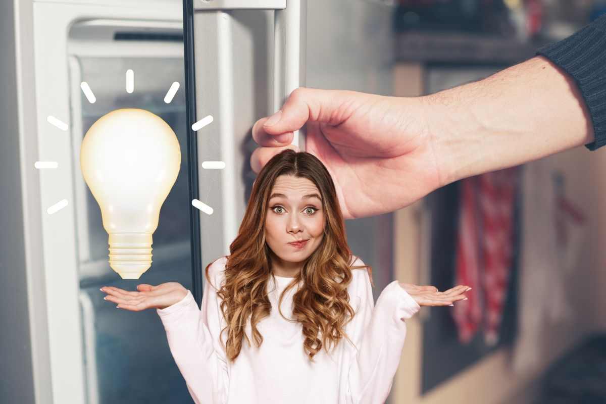 luce freezer perché non c'è