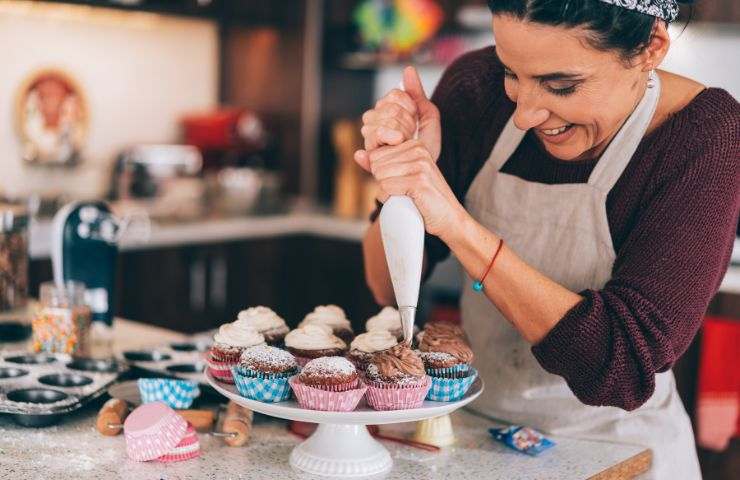 muffin cuore cremoso