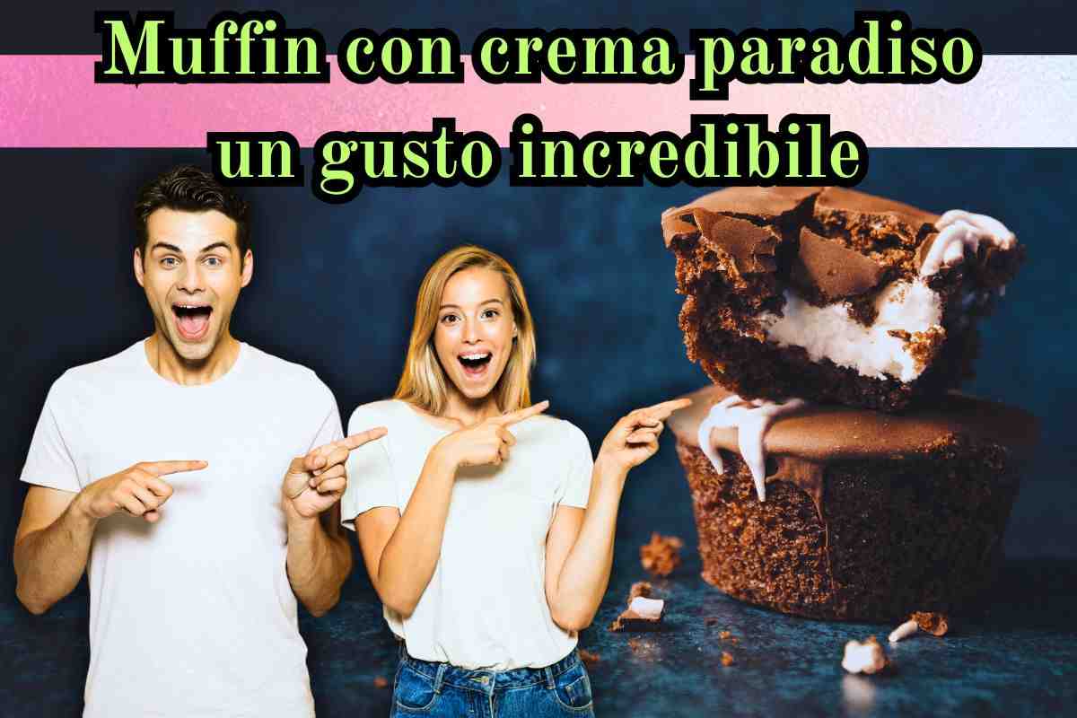 muffin crema paradiso ricetta