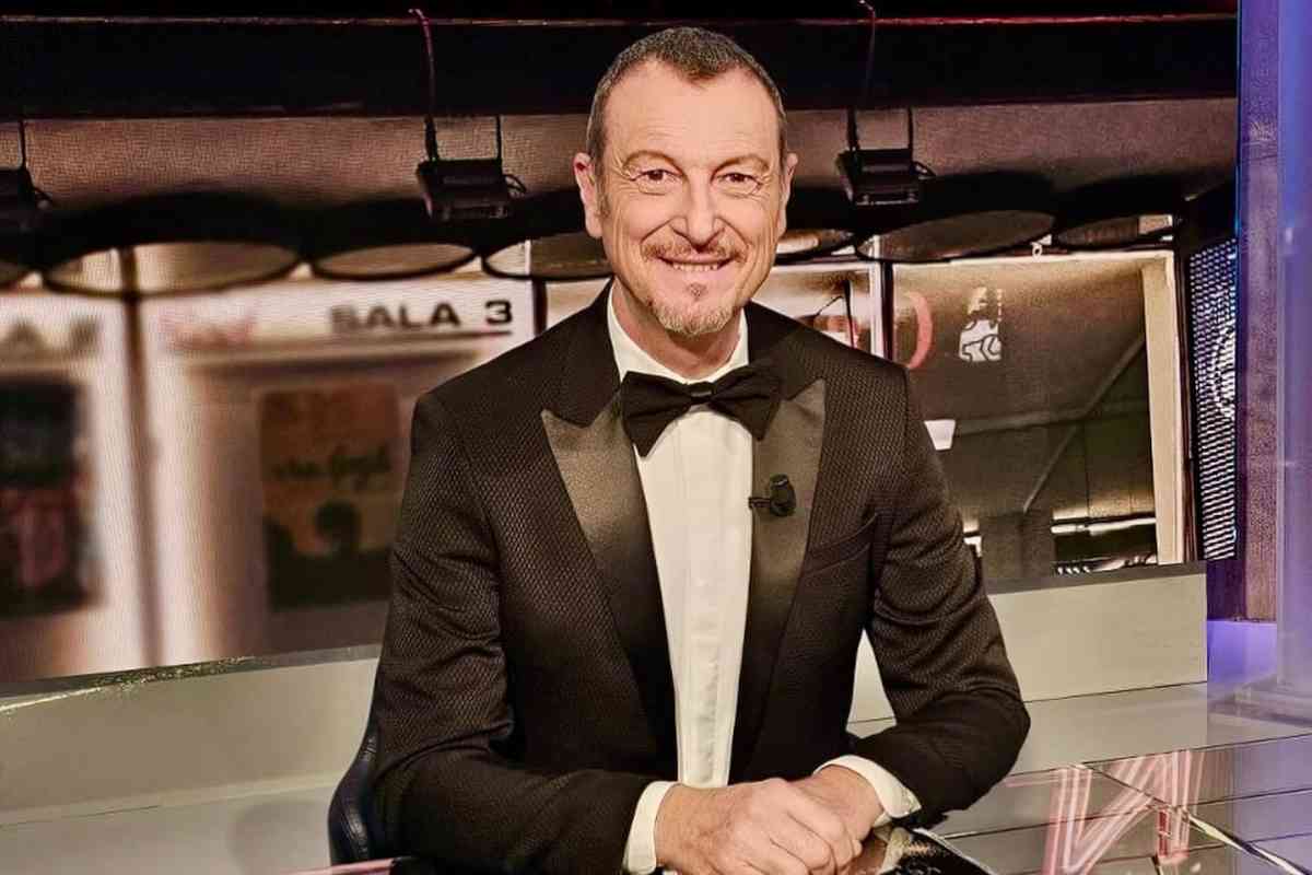 Amadeus presentatore Sanremo 2024