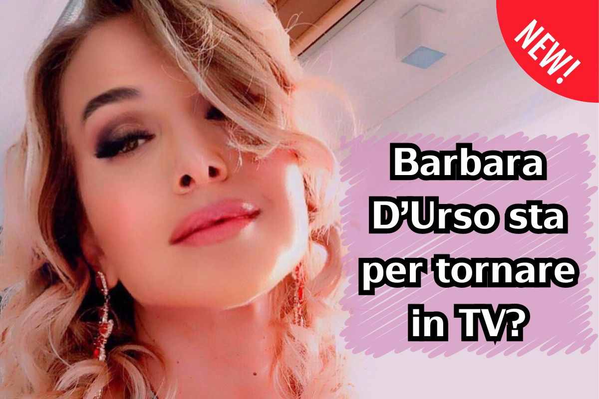 Barbara D'Urso torna tv