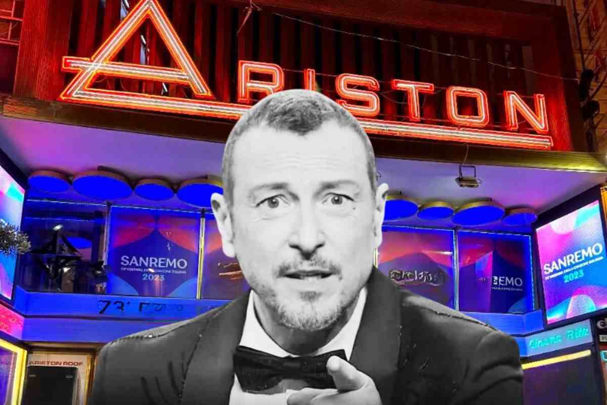 Il conduttore Amadeus