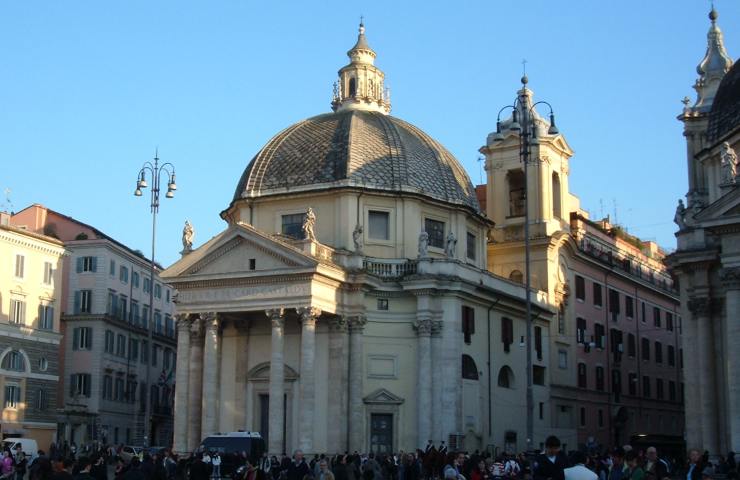 La chiesa degli artisti a Piazza del Popolo