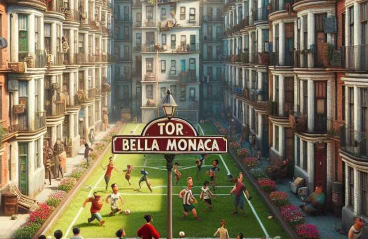 La zona popolare di Tor Bella Monaca