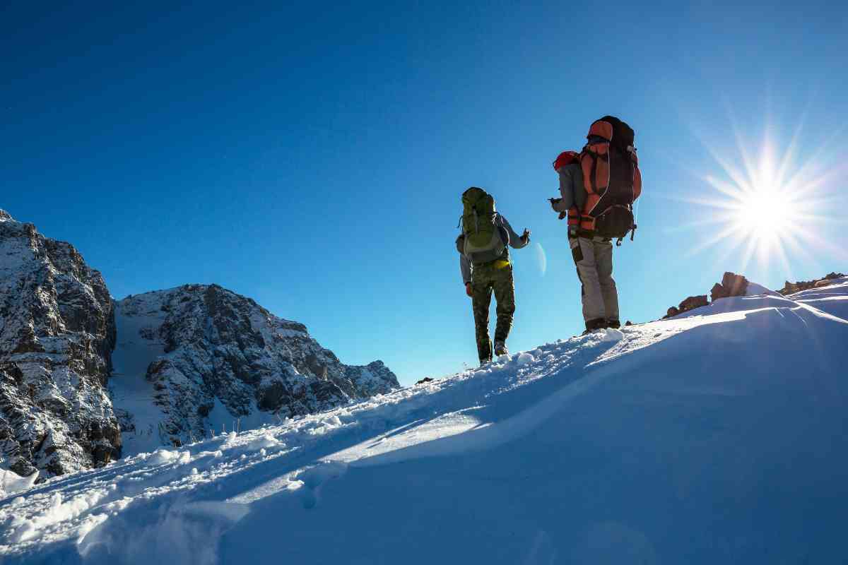 Monte Livata montagna di Roma percorsi trekking sulla neve