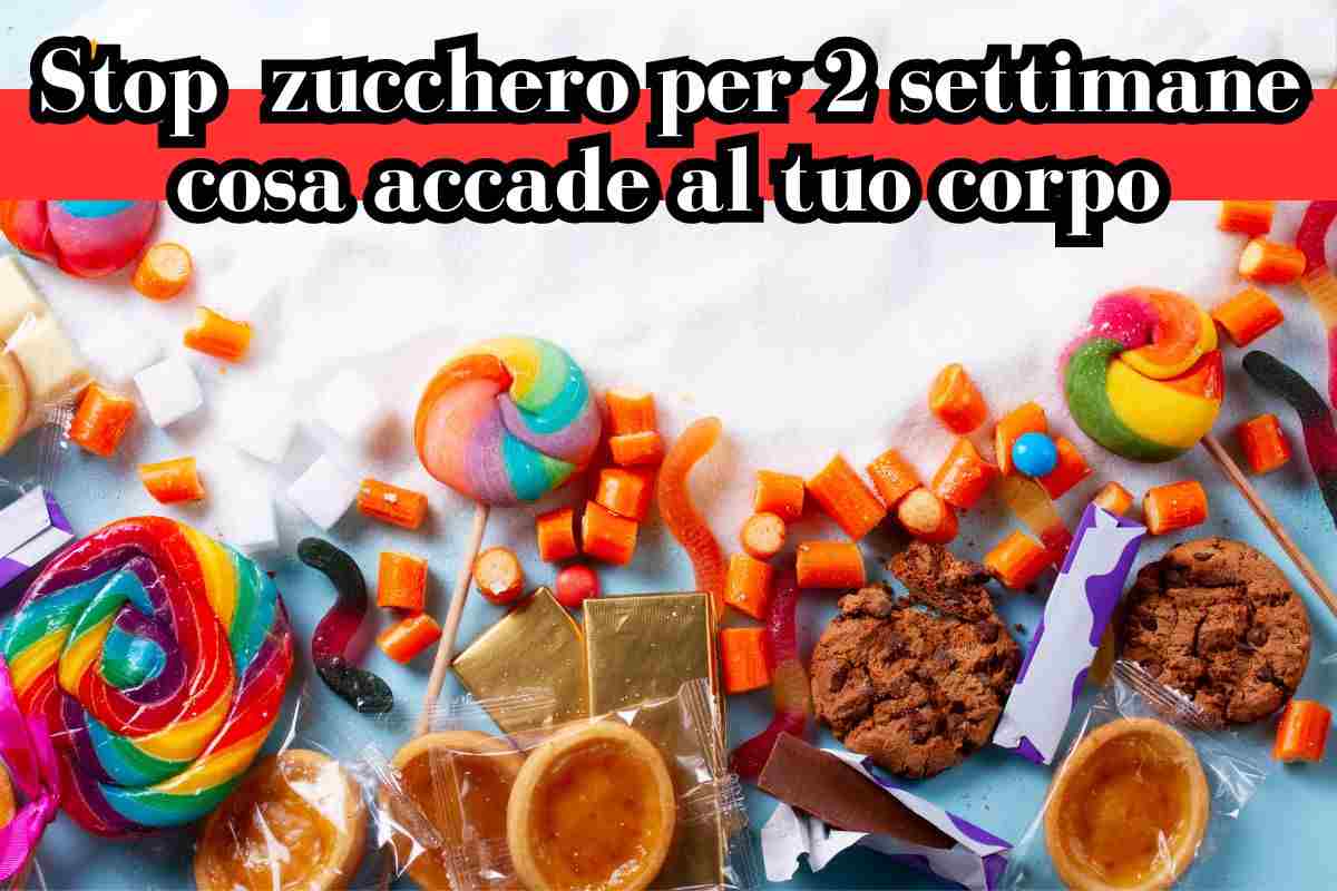 zucchero eliminare dalla dieta