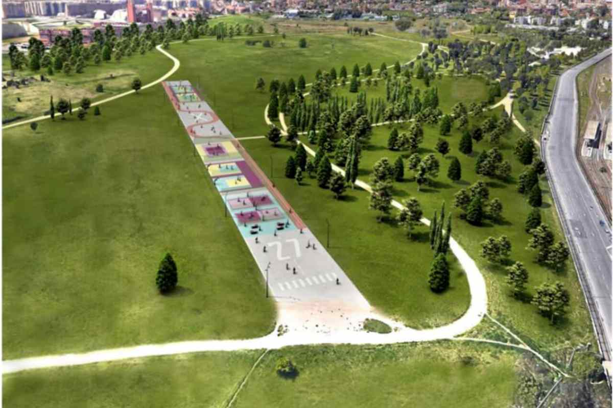 roma riqualificazione parco centocelle