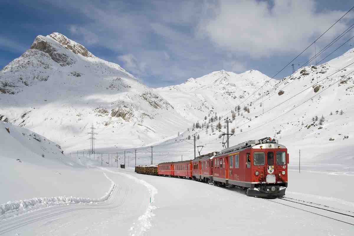 treno della neve roma 