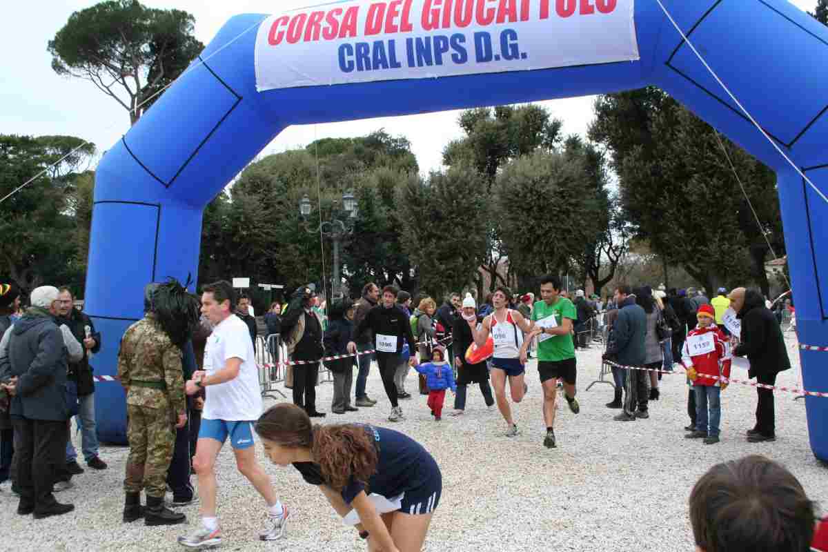 Corsa del giocattolo 2024 6 gennaio Roma