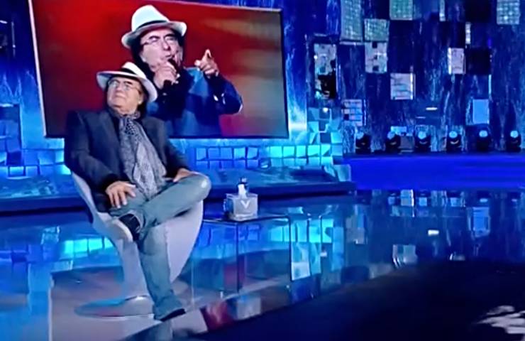 Il cantante Albano Carrisi ospite di Silvia Toffanin