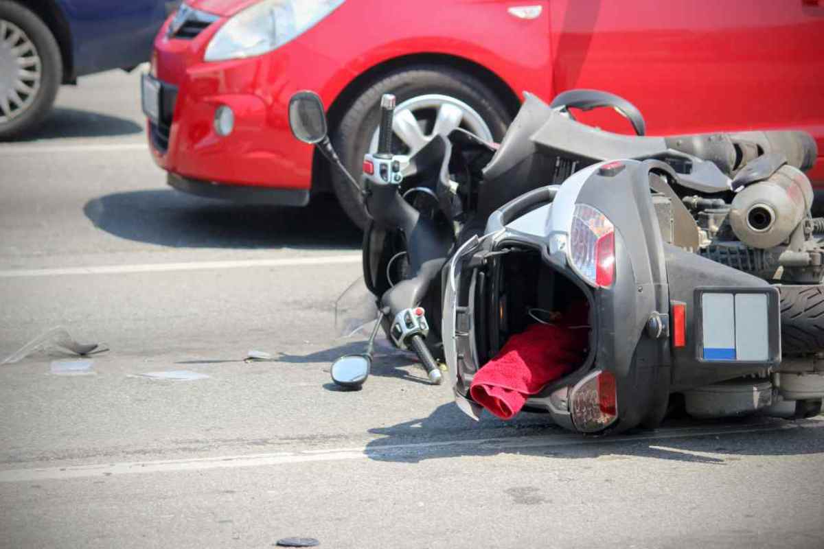 Incidente scooter