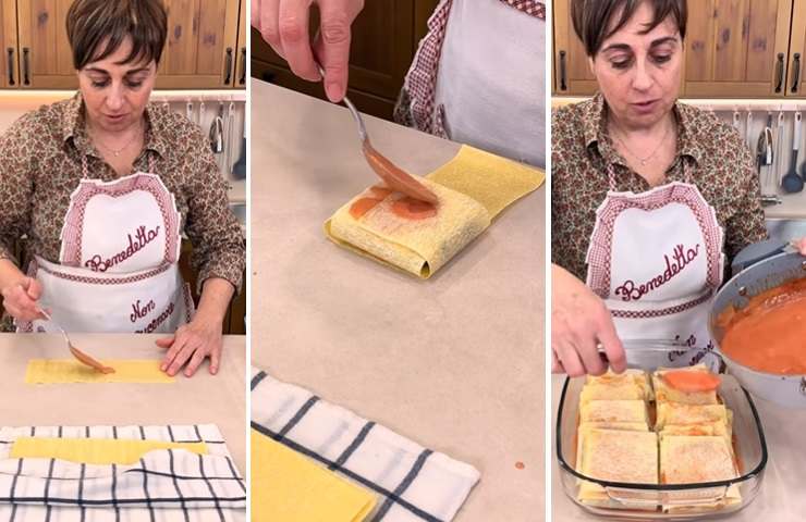 Benedetta Rossi prepara lasagne ripiene